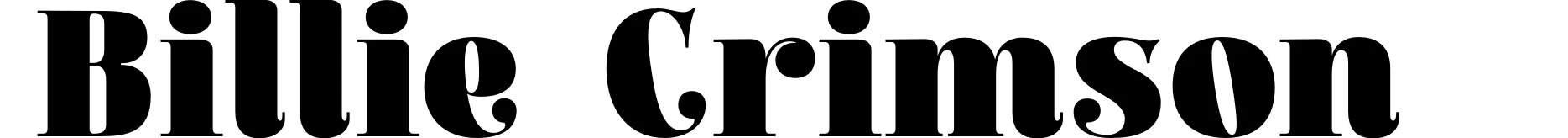 Billie Crimson