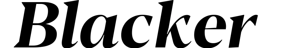 Blacker