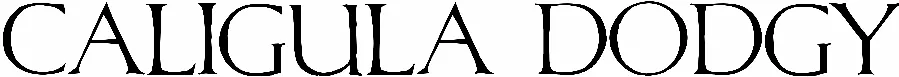 Caligula Dodgy