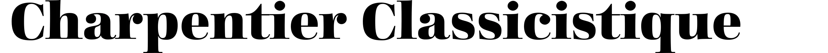 Charpentier Classicistique