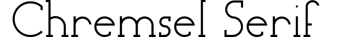 Chremsel Serif