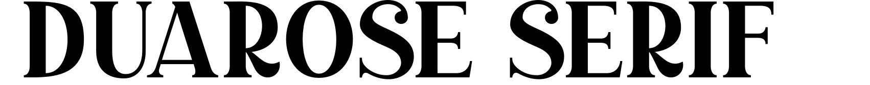 Duarose Serif