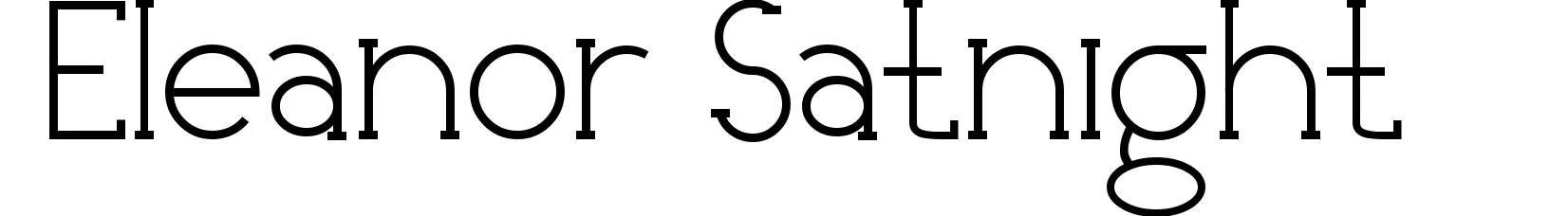 Eleanor Satnight