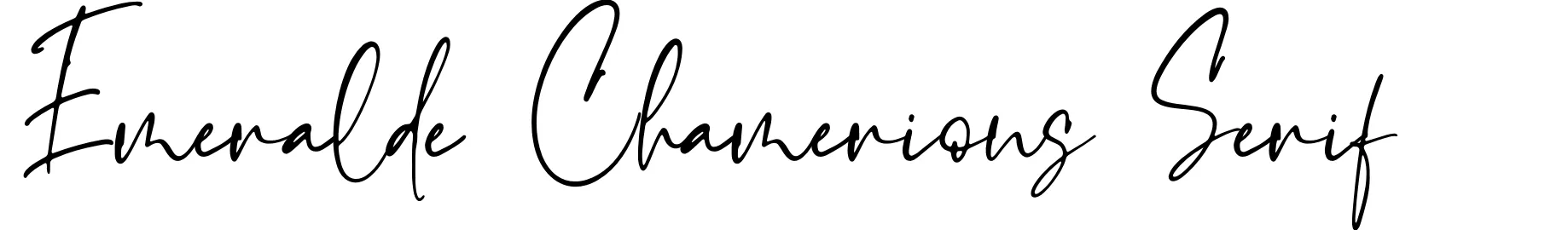 Emeralde Chamerions Serif