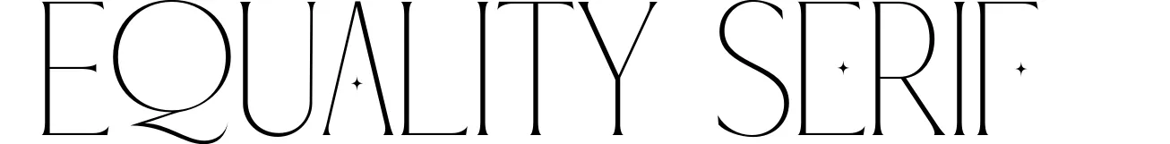 Equality Serif