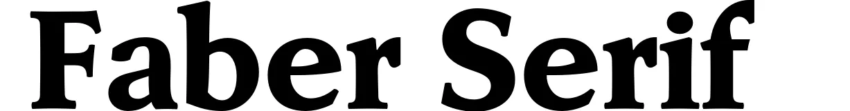 Faber Serif