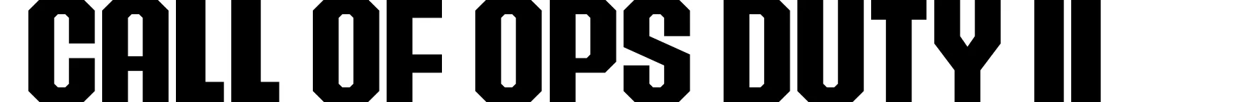 Call of Ops Duty II