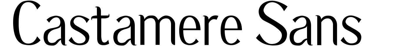 Castamere Sans