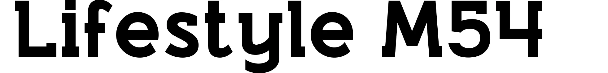 Lifestyle M54