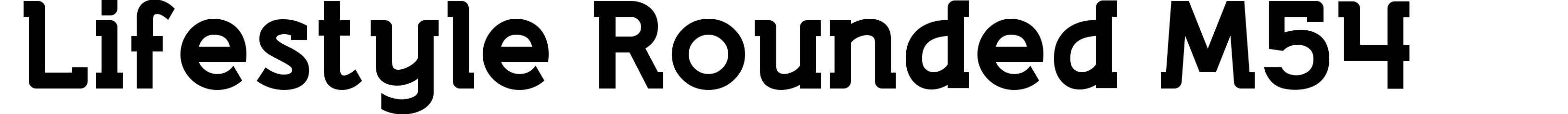 Lifestyle Rounded M54