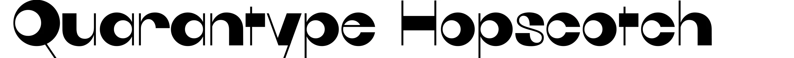 Quarantype Hopscotch
