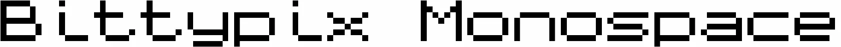 Bittypix Monospace
