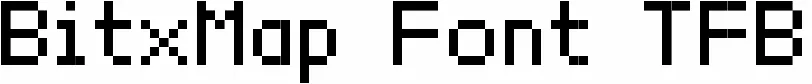 BitxMap Font TFB
