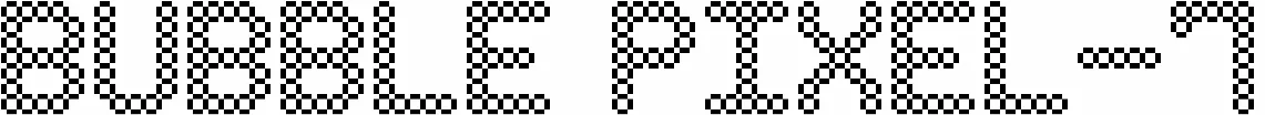 Bubble Pixel-7