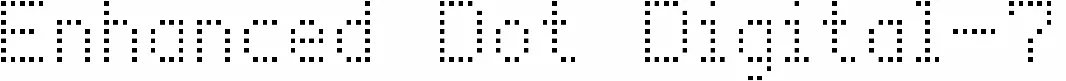 Enhanced Dot Digital-7
