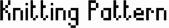 Knitting Pattern