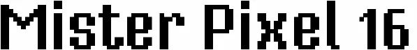 Mister Pixel 16
