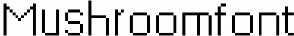 Mushroomfont