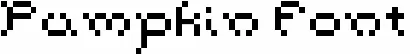 Pumpkin Font