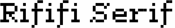 Rififi Serif