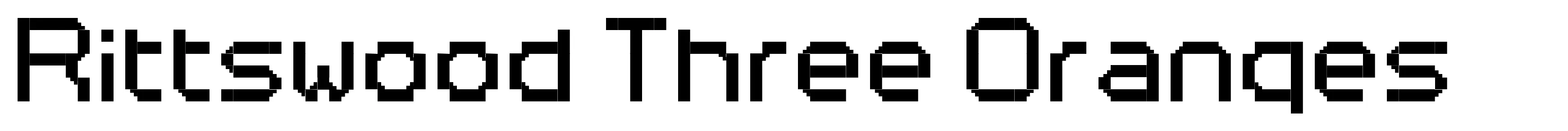 Rittswood Three Oranges