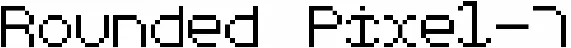 Rounded Pixel-7