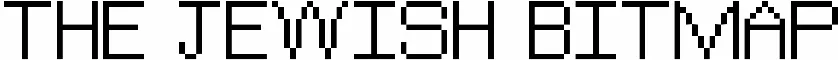 The Jewish Bitmap