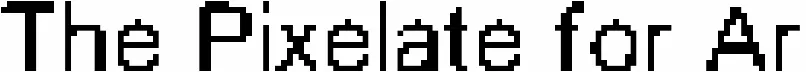 The Pixelate for Ar