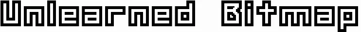 Unlearned Bitmap
