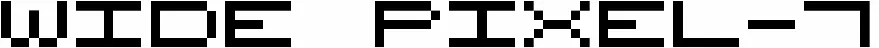 Wide Pixel-7