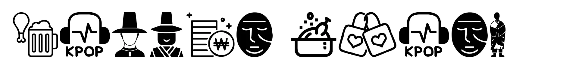 Korean Icons