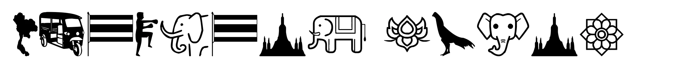 Thailand Icons