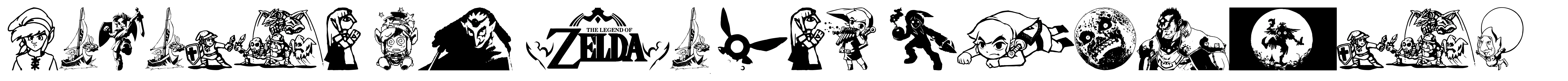 Legend Of Zelda TriFont