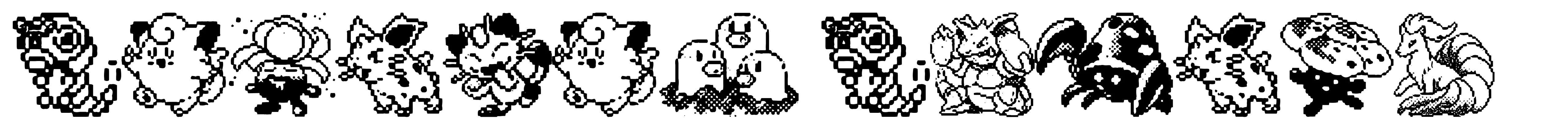 Pokemon Pixels