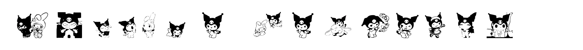 Kuromi Dingbats