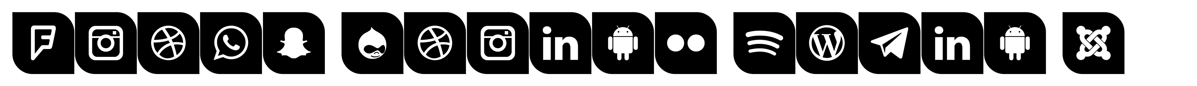 Icons Social Media 1