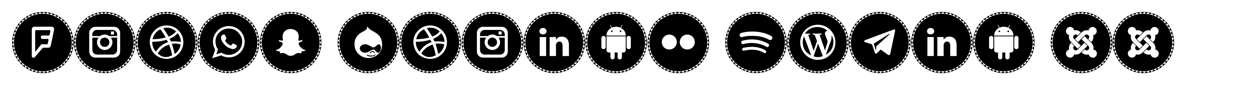 Icons Social Media 11