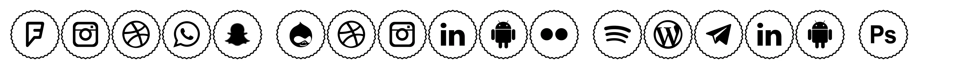 Icons Social Media 2