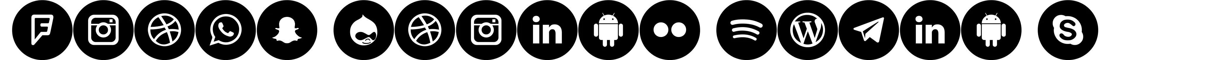 Icons Social Media 6