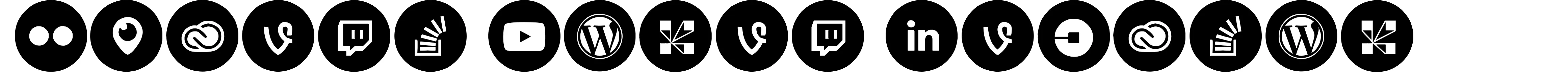 Social Media Circled