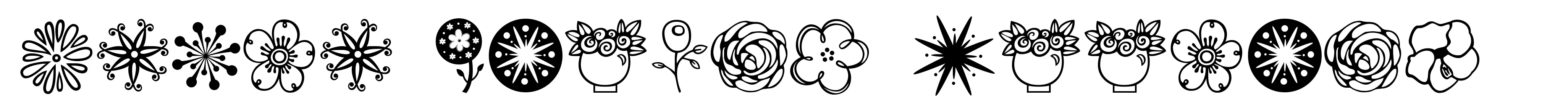 Janda Flower Doodles