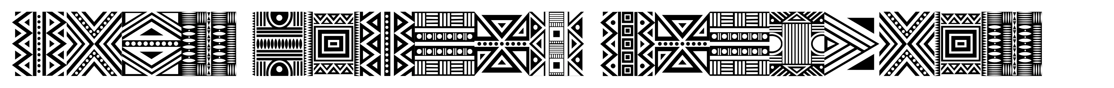 Haus Ethnik Dingbats