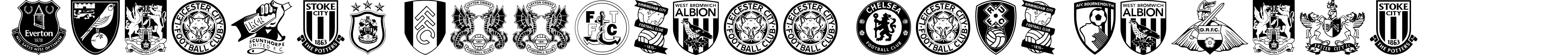 English Football Club Badges