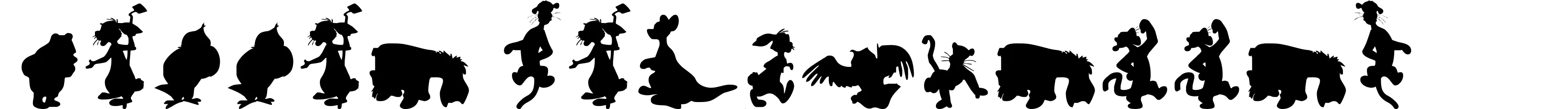 Winnie Silhouettes