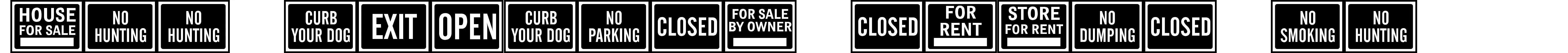 All Purpose Signs JL