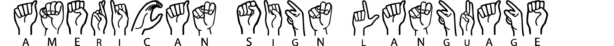 American Sign Language
