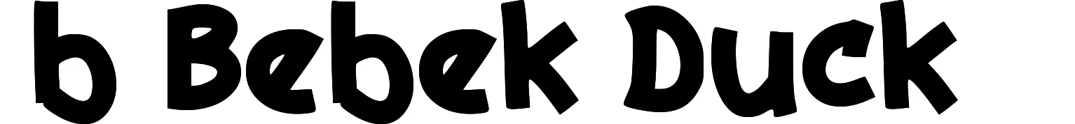 b Bebek Duck