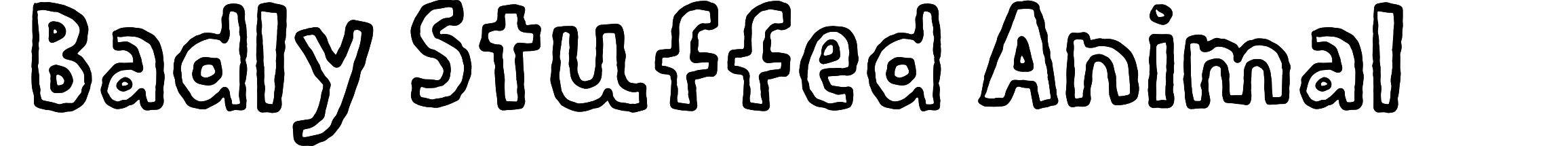 Badly Stuffed Animal