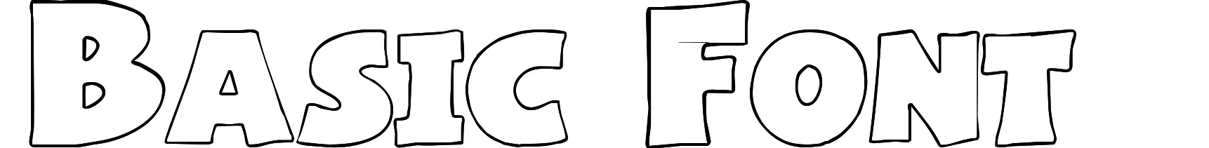 Basic Font