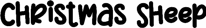 Christmas Sheep